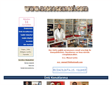 Tablet Screenshot of neseeczanesi.com